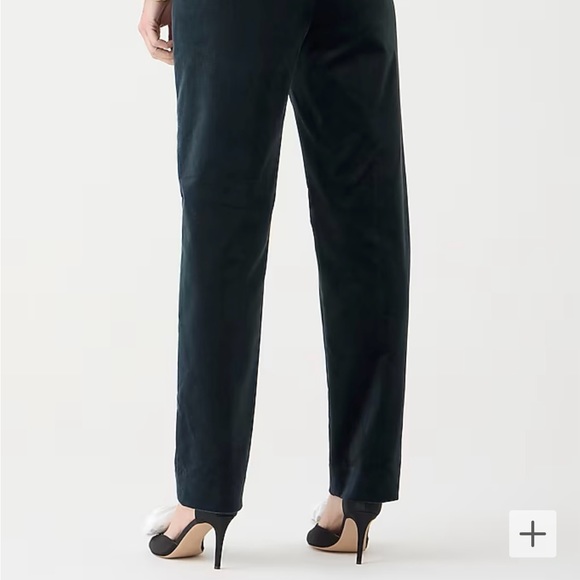 J Crew Collection stretch cotton velvet pants size 14 new, never worn with tags - Picture 3 of 5